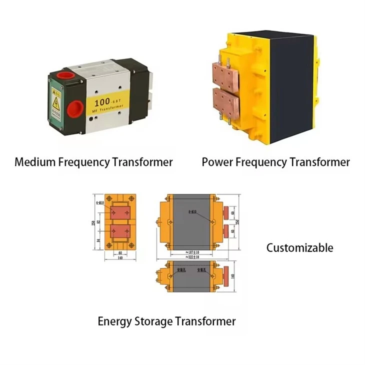 MF130-60T Powerful Welding Machine Transformer